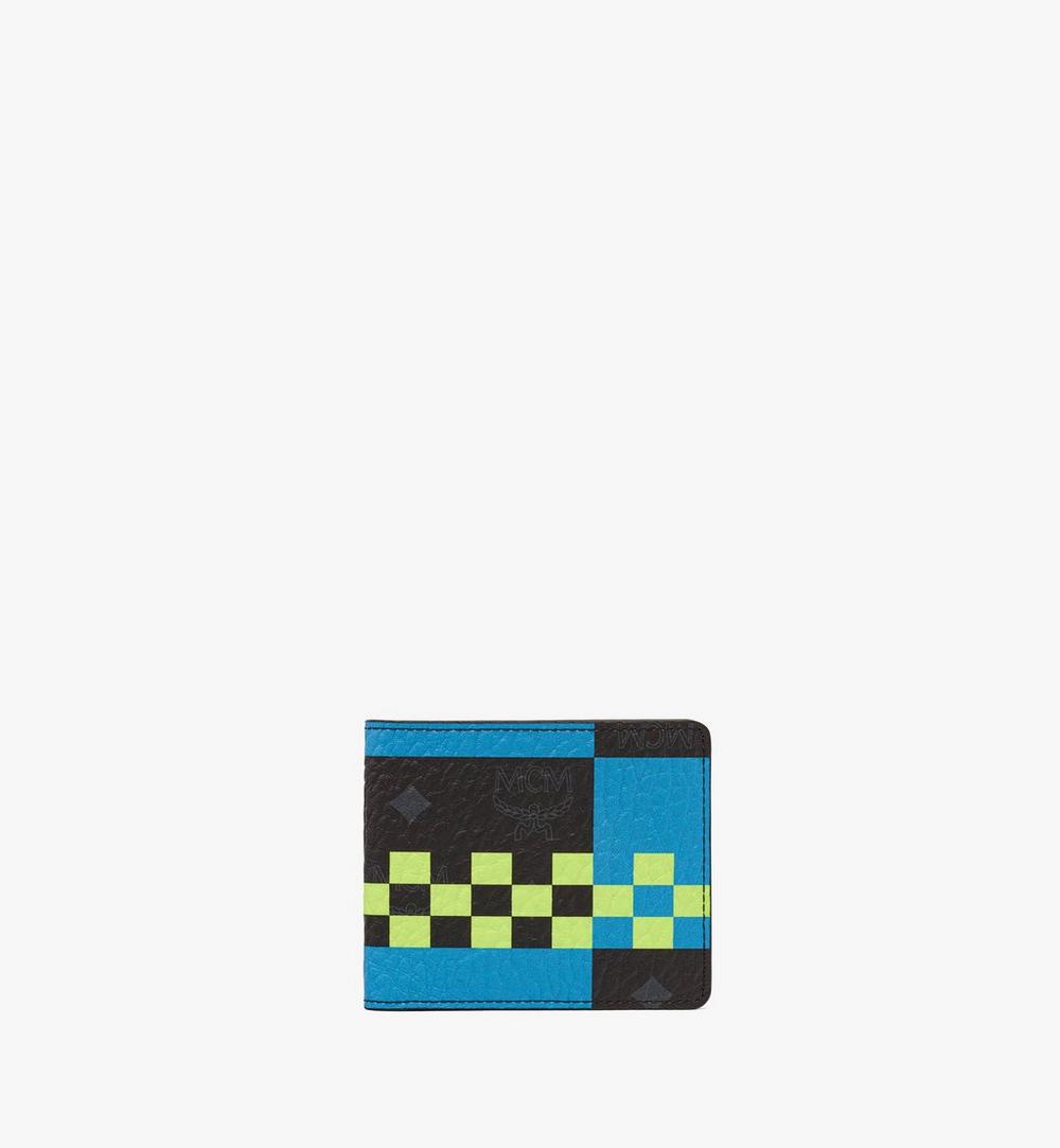 Gefaltetes Portemonnaie in Checkerboard Visetos 1